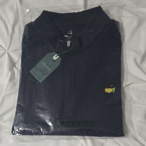 2025 Masters Navy Quarter-Zip Pullover